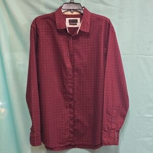 Gentlemen's Outfitters Button Up Contrasting Cuffs Longsleeve XL EUC